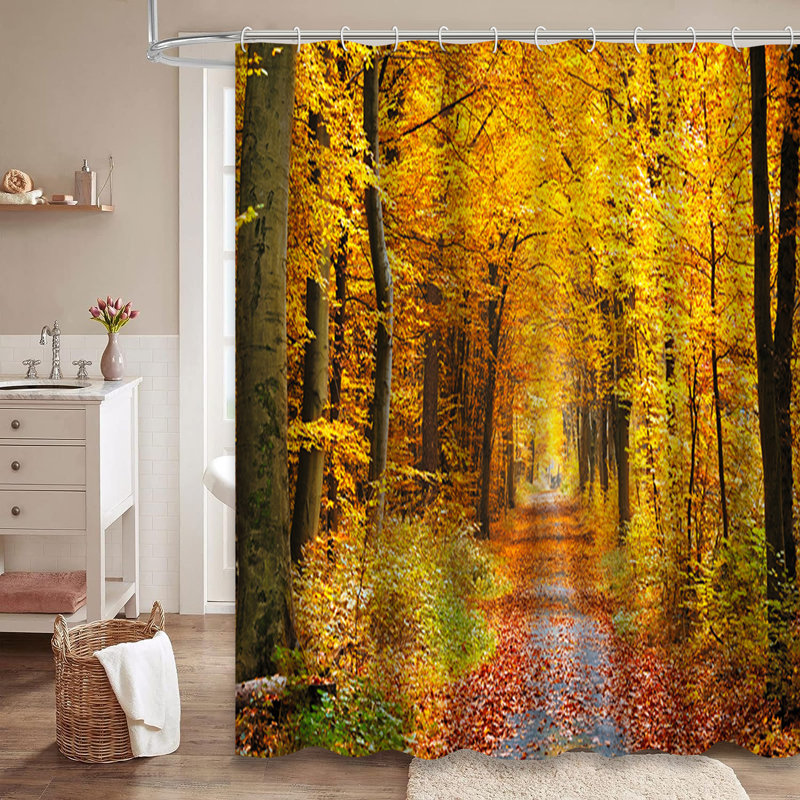Rideau de douche Road Forest, L 72 po x l 78 po