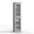 Palace Imports 100% Solid Wood Bathroom Storage Cabinet, Frosted Glass Doors, Adjustable Shelves, 16.5" Wide, 71.5" Tall-1978875412
