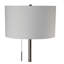 Lampe rétro sur pied en métal teinté 1 pi-393268820-393268821