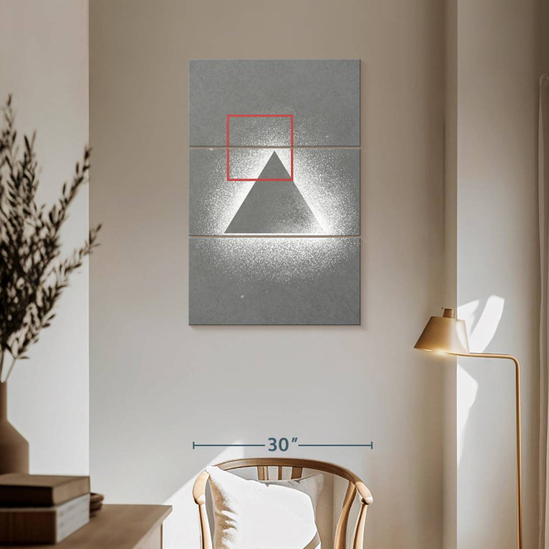 Avery Creative Abstract Geometric, 57" H x 36" W