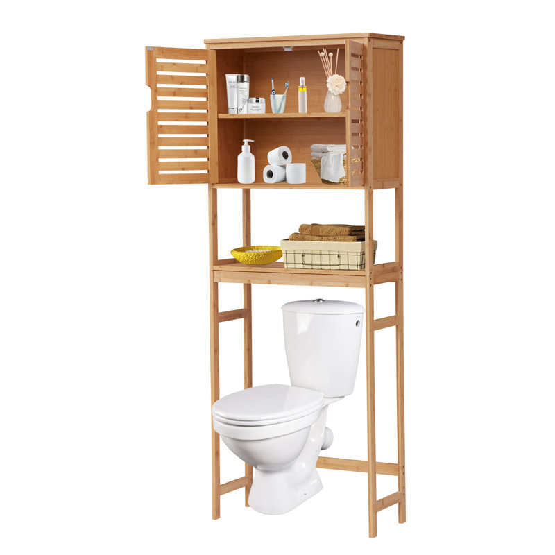 Rangement au-dessus de la toilette l 24,8 po x H 65,9 po x P 9,4 po
