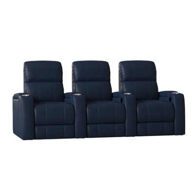 Siège de cinéma 98 po de large avec porte-gobelet
