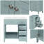 Meuble-lavabo autoportant 36 po avec lavabo 36 po-246836535