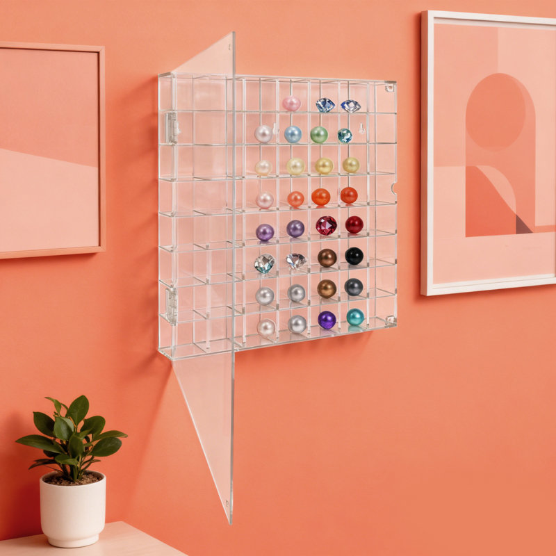Vitrine de rangement en acrylique