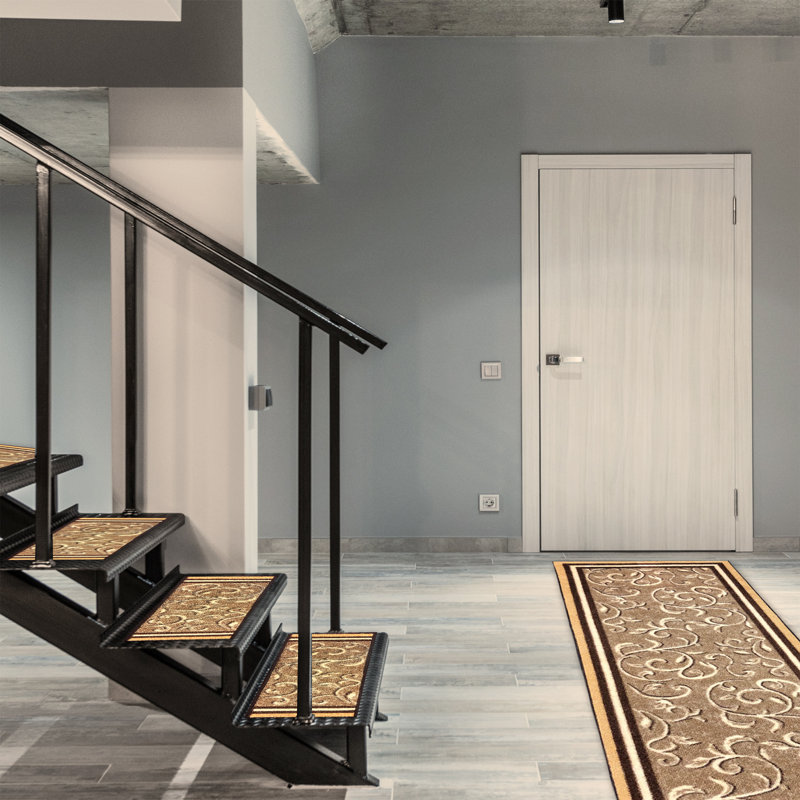 Tapis d'escalier antidérapant Weinert, Beige