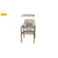 Ensemble de 6 chaises de patio, ensemble de meubles d'extérieur en osier d'aluminium avec coussins amovibles, résistant aux intempéries et facile à nettoyer, brun-1706601681