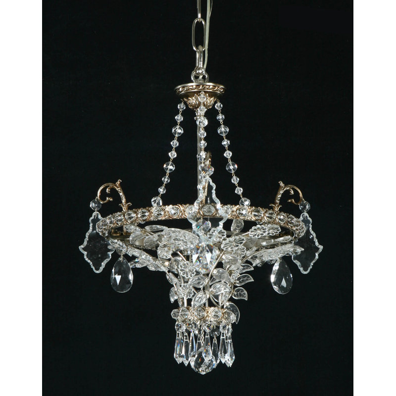 Deephaven 3 - Light Crystal Chandelier, Polished Chrome Plated