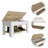 Karmen 1-Shelf Lid Top Storage Table -1620954223