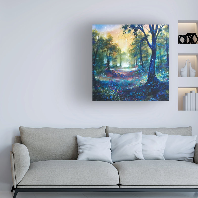Art sur toile par Jennifer Taylor, H 18 po x l 18 po