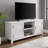 Buren Classic TV Stand With Open Storage And Adjustable Shelves For Tvs Up To 65 Inches, Cord Management, Ready-To-Assemble