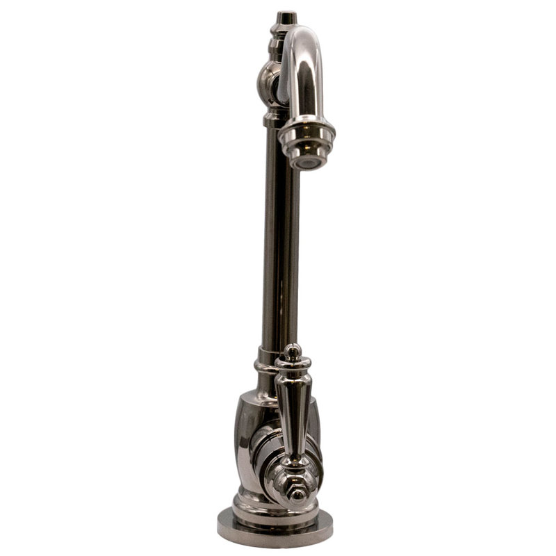 Robinet distributeur d'eau froide à poignée simple 9 po Victorian, Nickel poli