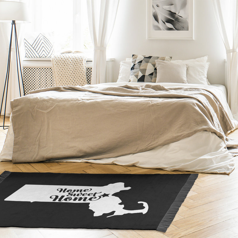 Tapis pour la maison noire boston