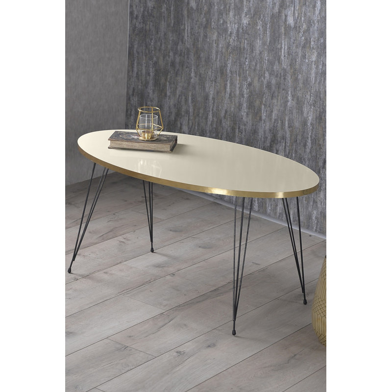 Andromeda 35cm Console Table, Cream White