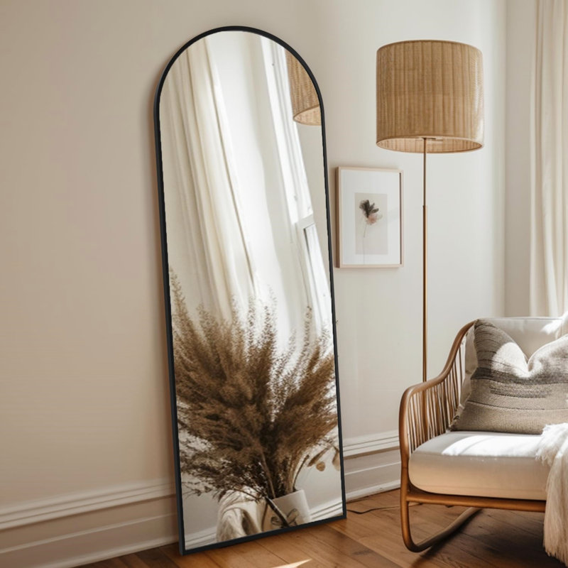 Miroir pleine grandeur noir