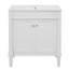 Armoire de meuble-lavabo 30 po avec lavabo en céramique, 30 po, armoire de rangement avec portes à fermeture douce et pieds en bois massif-1091287994