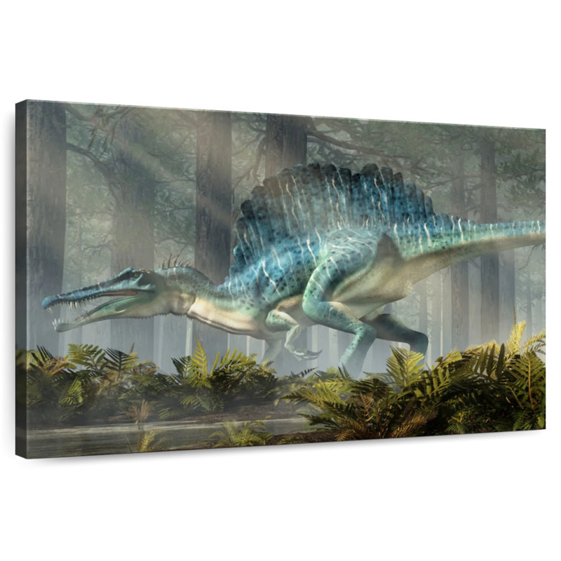 Crowle Panoramic Spinosaurus, 8" H x 12" W