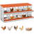 Orange / blanc est en rupture de stock sélectionné