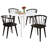 Mehmud Four Leg Dining Set-1176846990-1124511728-1124511740