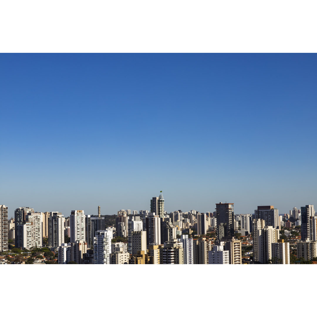 Stadt Sao Paulo - Kunstdrucke auf Segeltuch