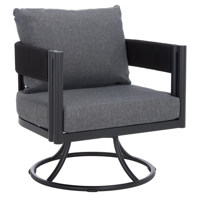Chaise pivotante Viola, Gris