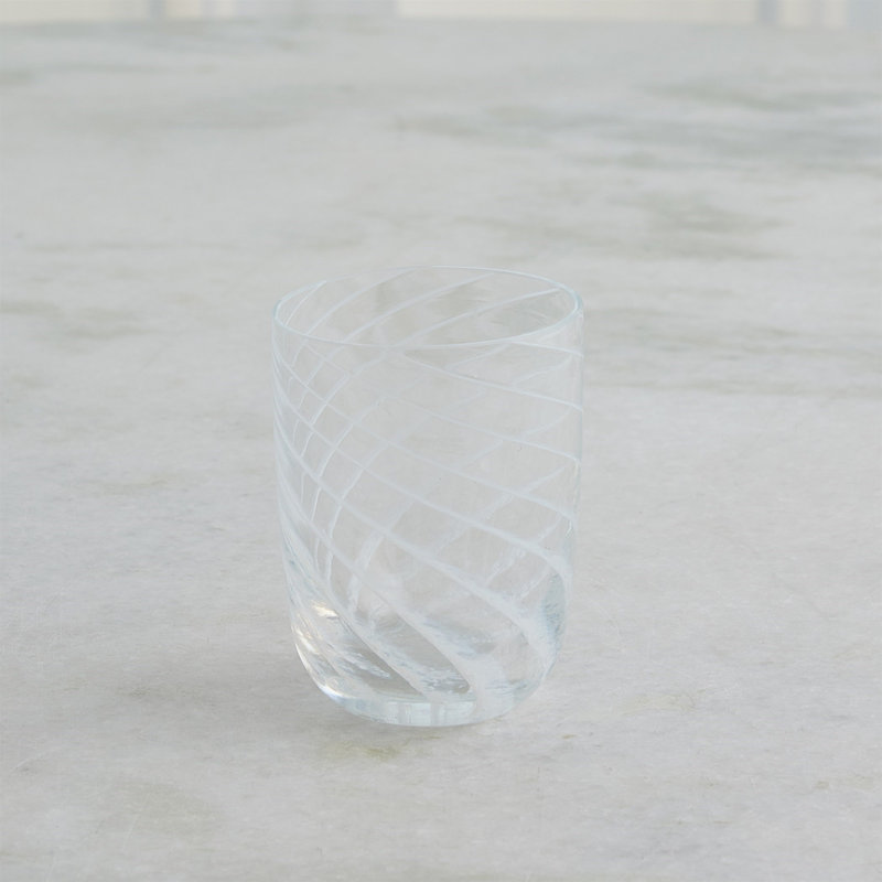 Swirl Drinking Glass