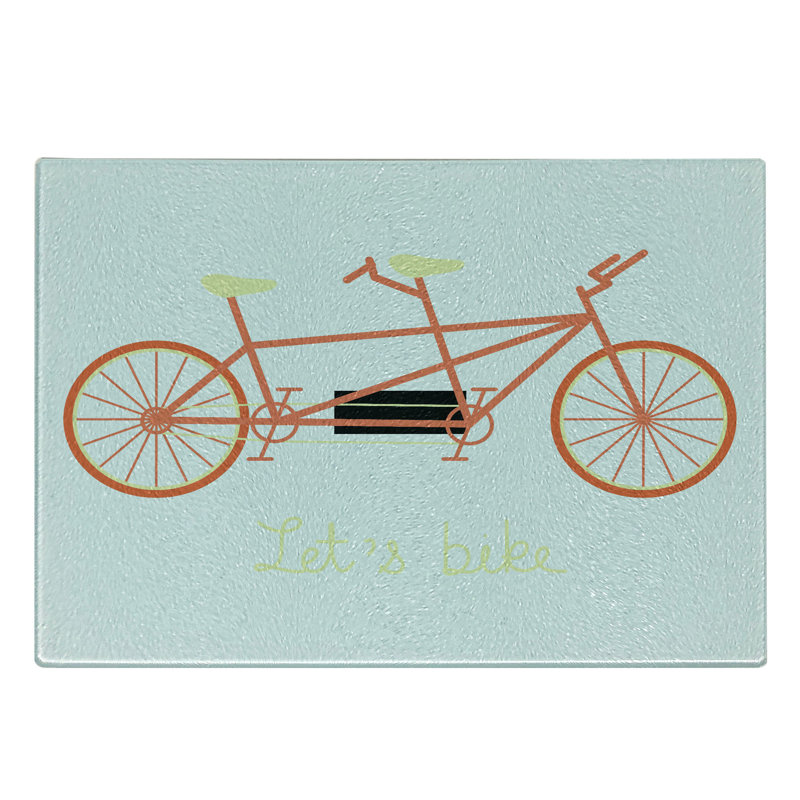 Planche à découper en verre trempé Ambesonne