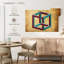 Avery Geometric Cube Illusion