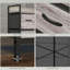 HOMCOM Chest of Drawers Fabric Dresser 6 Drawers, Grey Wood Effect