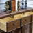 Dark-walnut Solid Wood Shoe Storage Bench