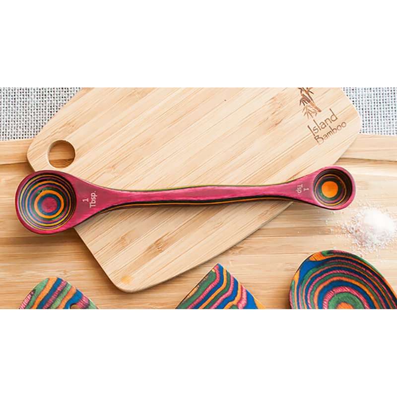 Island Bamboo 3 Utensil Set