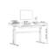 Bureau rectangulaire en bois massif avec 2 tiroirs Burlywood-1488838676