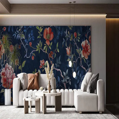 Midnight Botanical Elegance