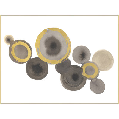 Solar System With Gold 1 Painting