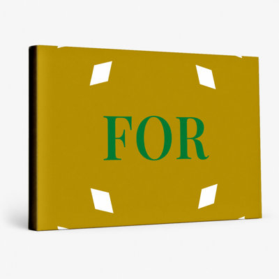 Fort Worth Luxury Diamond Monogram — White Gold Green
