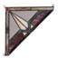 Panneau de vitrail tiffany