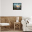 «Western Cowboy with Tall Cacti Gray», art mural encadré par Jack-1378328979-1378497664