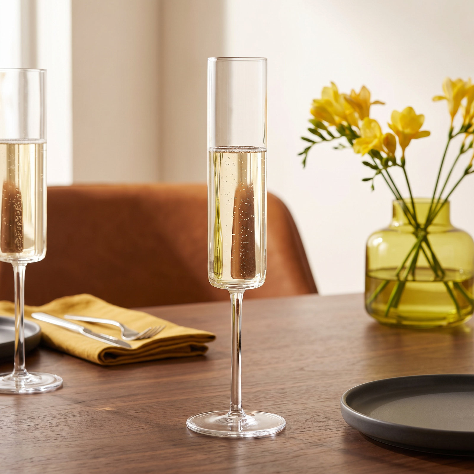 Modo Crystal Champagne Flute