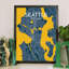 Seattle City Map - No Frame Print-1551624469