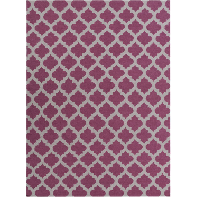 Kramer Wool Abstract Indoor Rug, Rectangle 8' x 11'