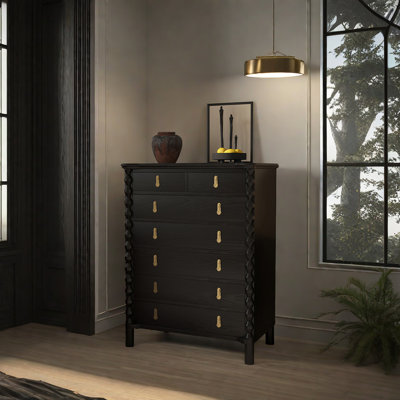 Commode d'appoint style rétro américain