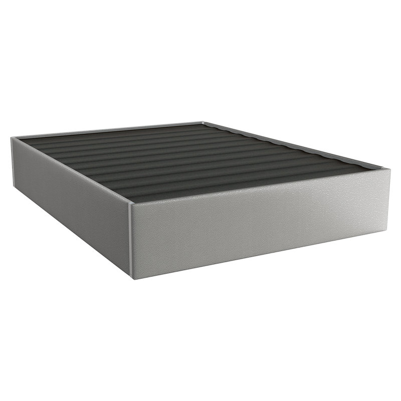 Upholstered Bed, King, Zigrino Oyster
