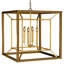 Naples 4 - Light Lantern Square Chandelier
