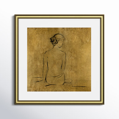 Golden Bather I by Sally Swatland - Painting Print