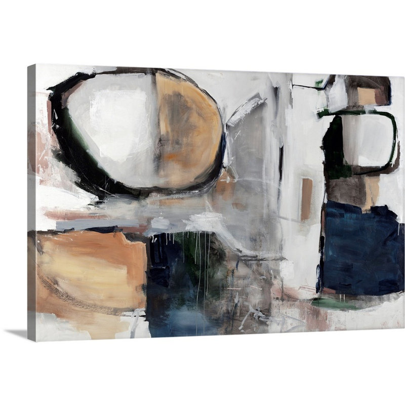«Abstract Sound II» par Jodi Maas, reproduction d'art sur toile, Toile tendue, H 40 po x l 60 po x P 1,25 po