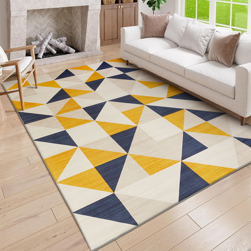 Oriental Machine Tufted Shag Area Rug, Rectangle 160 x 300 cm