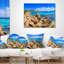 Coastline Panorama - Coussin imprimé plages-30728116-30728120