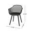 CHAISE PAVOT (ensemble de 2)