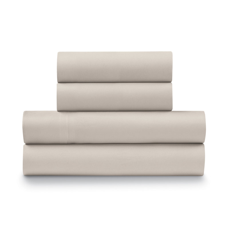 Ensemble d'édredon en microfibre 7 pièces Home, Taupe, Édredon très grand californien + 6 pièces