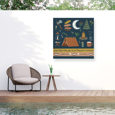Canvas Entertainment Wall Decor