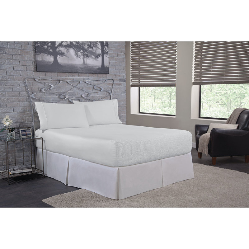Ensemble de draps 500TC, Blanc, Grand